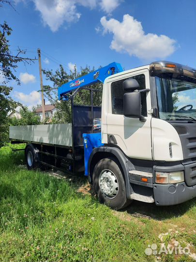 Scania P 250 с КМУ, 2007