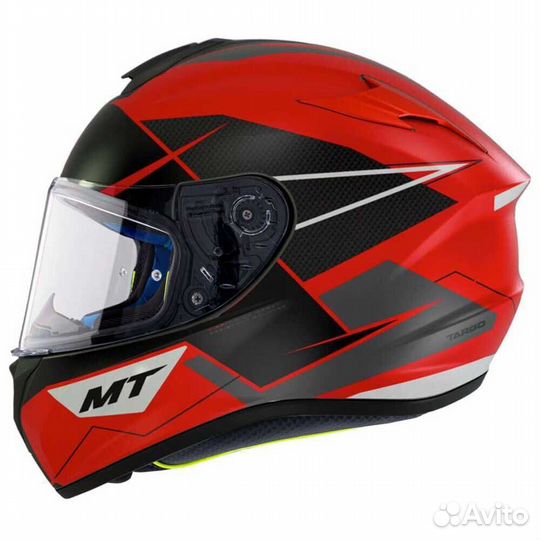 MT Helmets Targo Podium Full Face Helmet Matt Pear