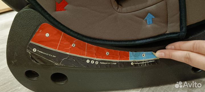 Автомобильное детское кресло от 0 до 18 кг