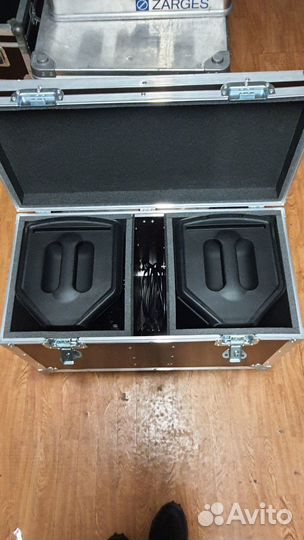 Колонки JBL EON Compact One в кейсе на колёсах