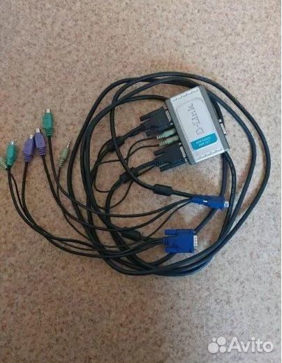 KVM переключатель D-Link KVM-121