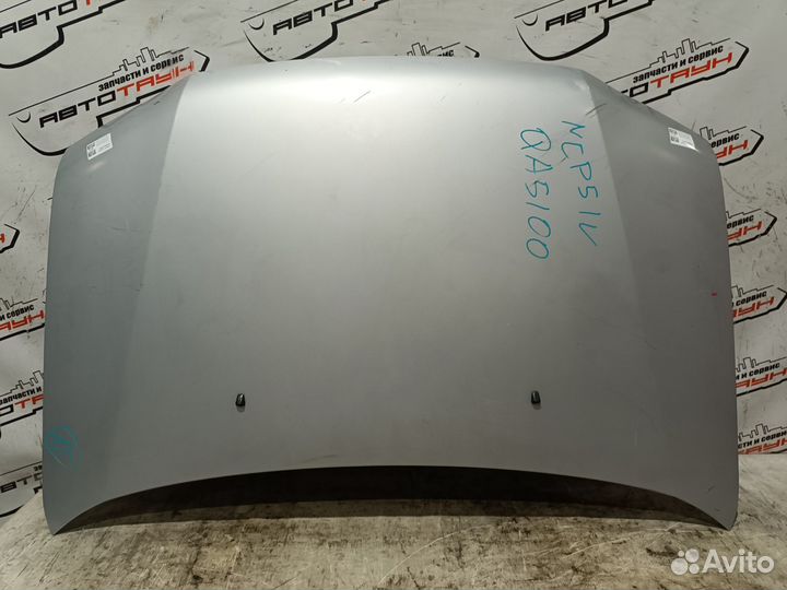 Капот toyota probox succeed NCP50V NCP51V NCP52V NCP55V NCP58G NCP59G NLP51V 5330152100 серебро, 199