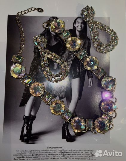 Серьги и колье zara