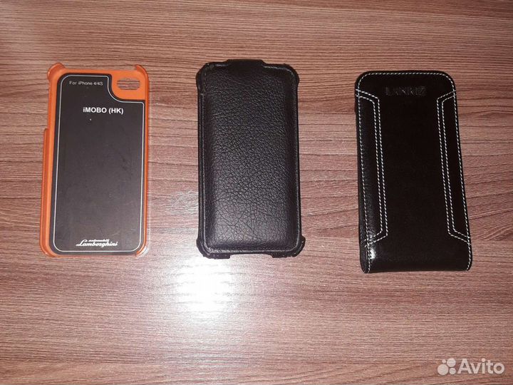 Бампер/ чехол-книжка на iPhone 4/4s