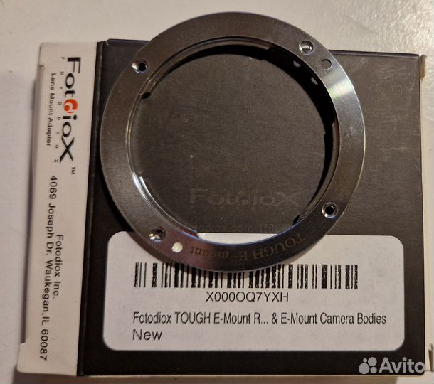 Усиленный байонет для беззеркалок Sony E NEX
