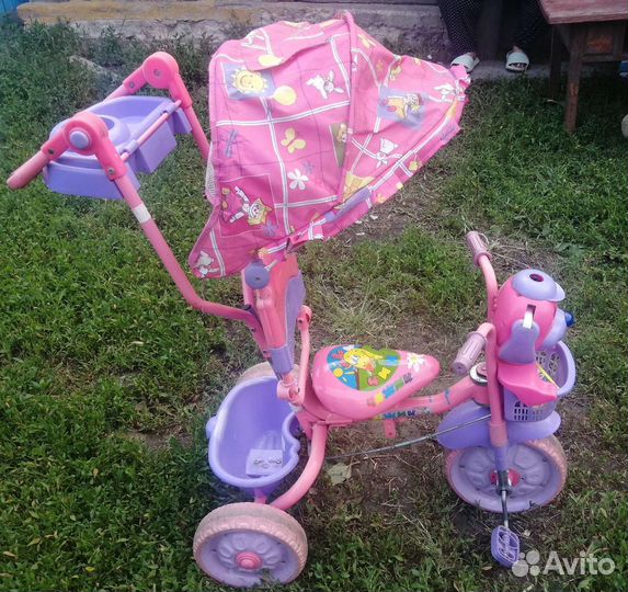 Самокат детский двухколесный бу