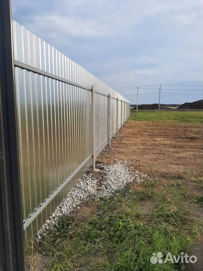 Установка заборов под ключ