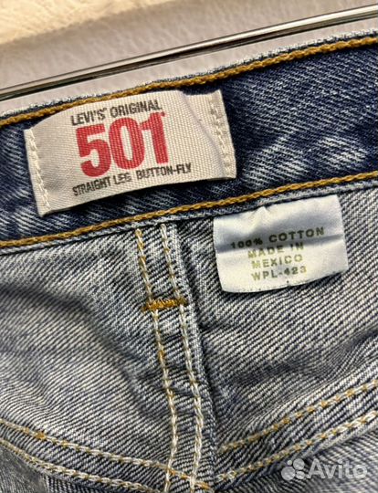 Levi's 501.Made in Mexico.джинсы. W34L32