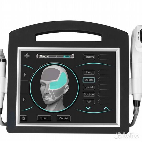 Аппарат 2 в 1,4 D Hifu,Smas,Микроигольчатый РФ