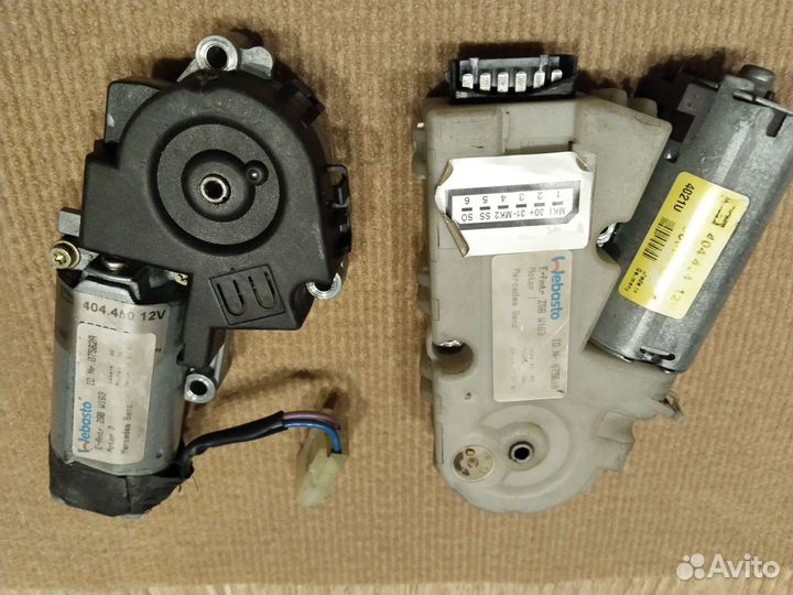 Моторчики Мерседес w163 на Панорамный люк (Сафари)