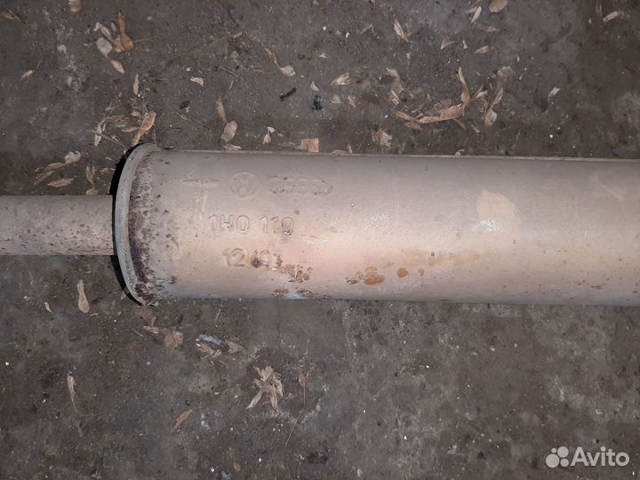 Глушитель гольф 3 1.8 купе