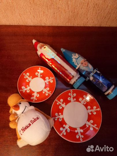 Тарелка и блюдце Дулево из СССР