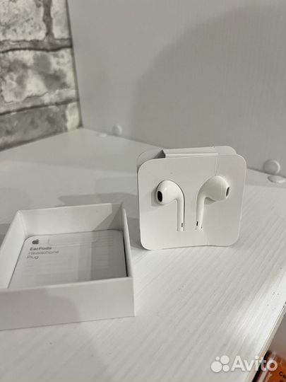 Наушники apple EarPods 3 5 мм оригинал новые