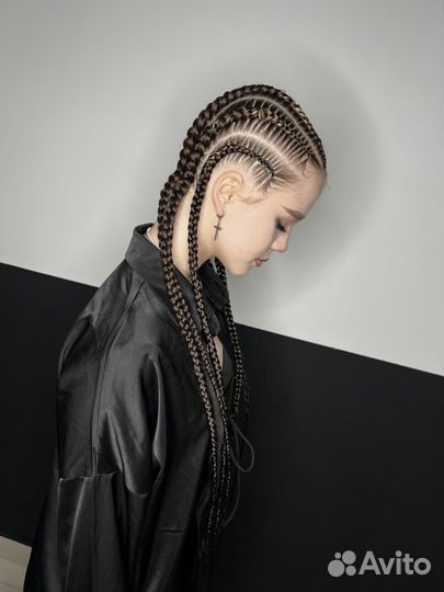 Афрокосички, прически, канекалон