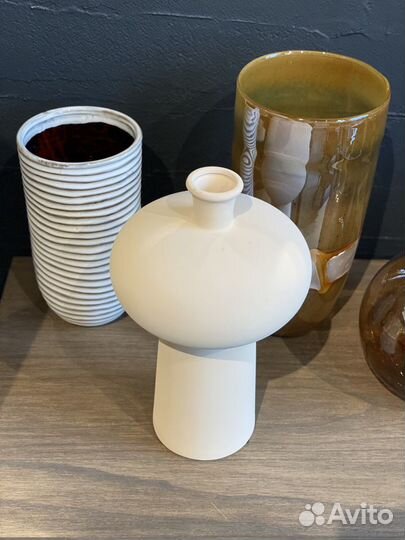 Керамическая ваза, интерьерный декор