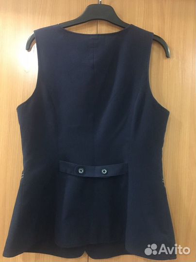 Жилет тёмно синий