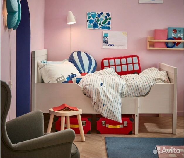 Кровать детская IKEA 80х200 раздвижная