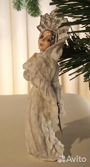 Ватные елочные игрушки