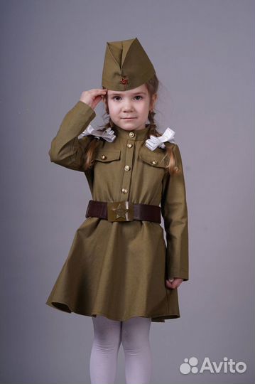 Детская военная форма для девочки. Одежда оптом