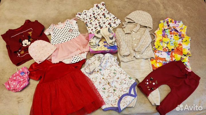 Одежда и обувь пакетом для девочки