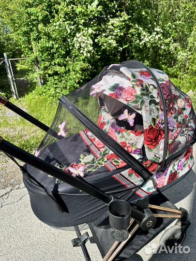 Cybex спальный блок Priam III Spring Blossom light