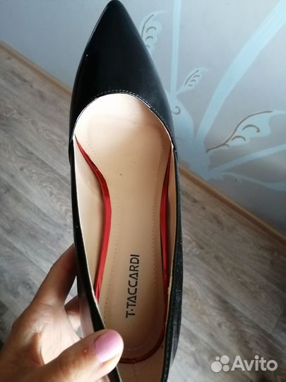 Туфли чёрные женские 38 размер