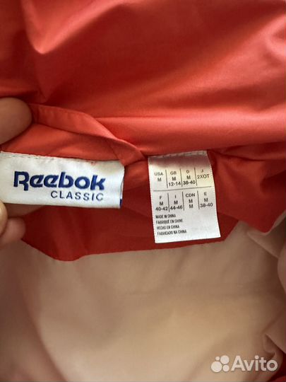 Куртка reebok женская