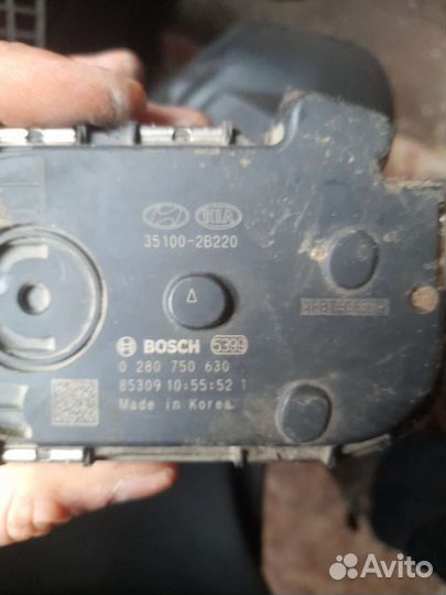 Дроссельная заслонка Solaris 2 g4fg