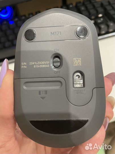 Беспроводная мышь logitech