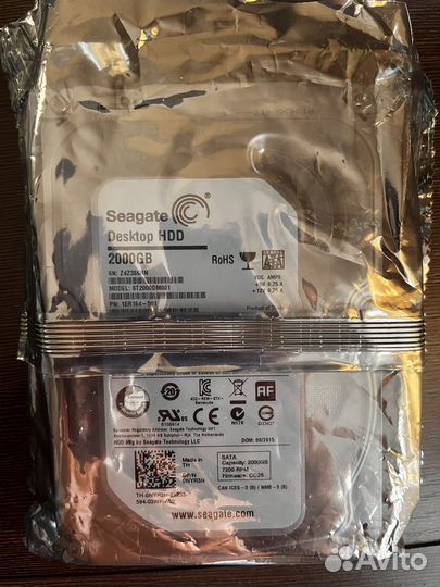 Жесткий диск 2 тб seagate