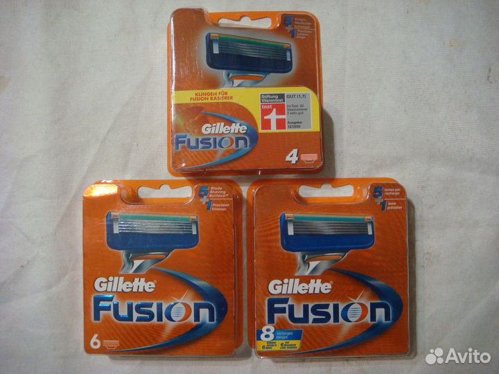 Сменные кассеты Gillette Fusion 5 Germany