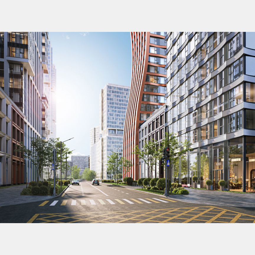 3-к. квартира, 83,8 м², 28/48 эт.