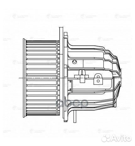 Вентилятор отопителя для а/м Audi A4 (10) /A5