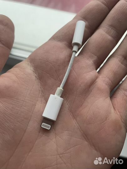 Original apple переходник с lightning на 3.5 jack