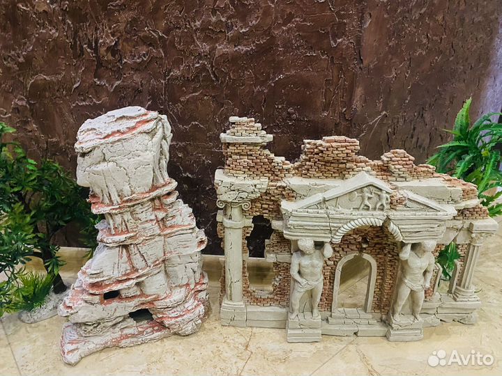 Декорации для аквариума