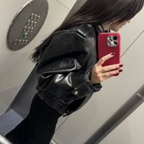 Кожаная куртка натуральная fursqueencrimea