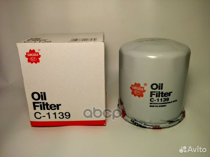 Фильтр масляный toyota/daihatsu/suzuki (без упа