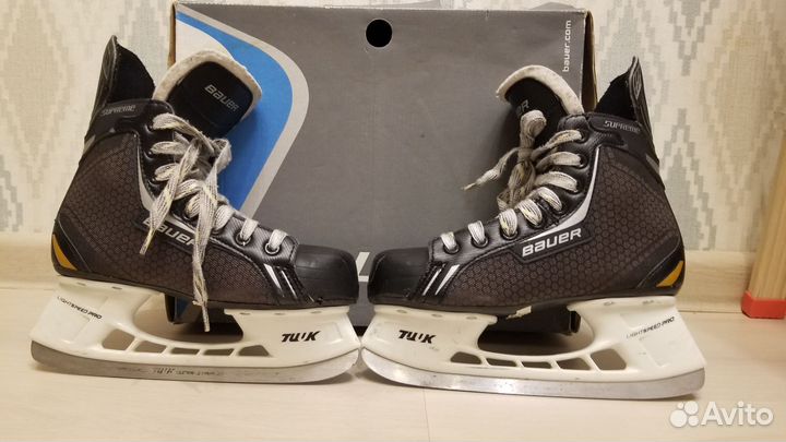 Хоккейные коньки bauer supreme pro 37,5