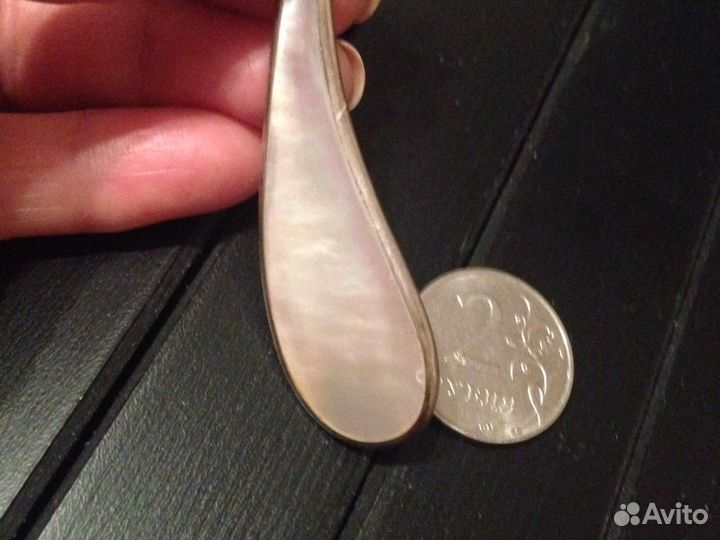 Подвеска перламутр натуральный