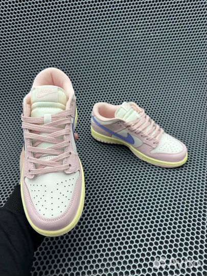 Nike Dunk Low Pink Oxford кроссовки