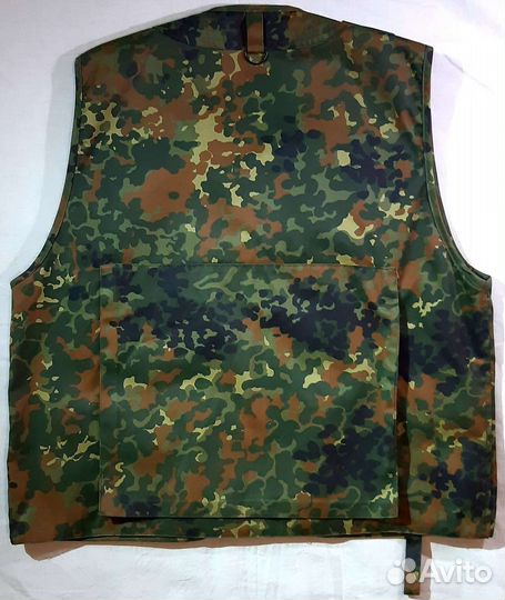 Men's vest by Mil-Tec flecktarn bundeswehr, new,XL