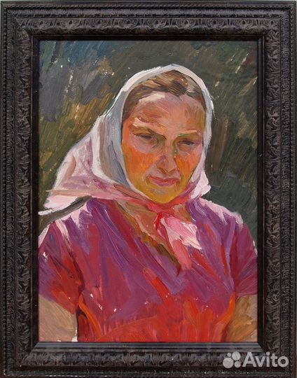 Портрет молодой доярки