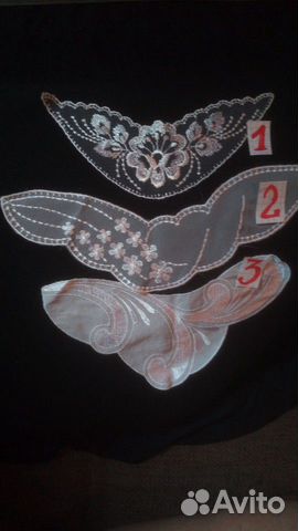 Воротнички, аппликации, медальоны. СССР