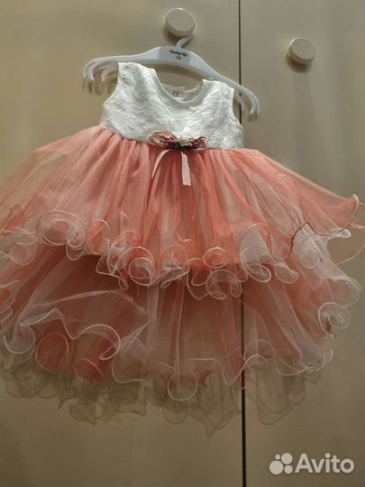 Платье для девочки, 62-68р