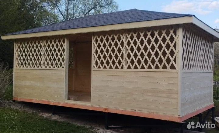 Беседки из дерева