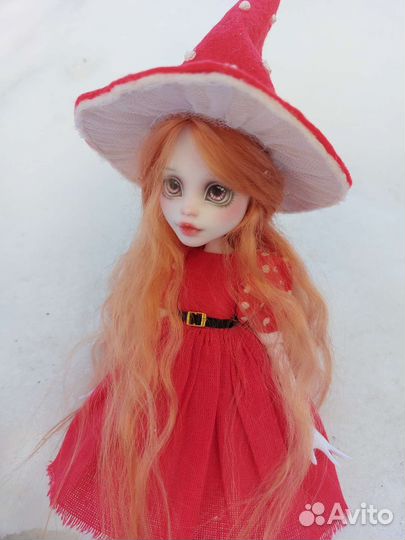 Ooak кукла monster high Френки