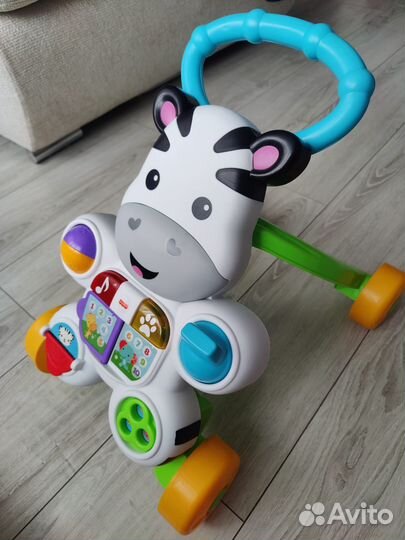 Игрушка ходунки Зебра Fisher price