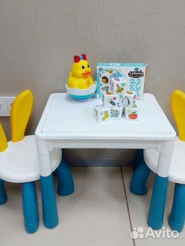 Столик и стульчик новые Лего стол трансформер объявление продам