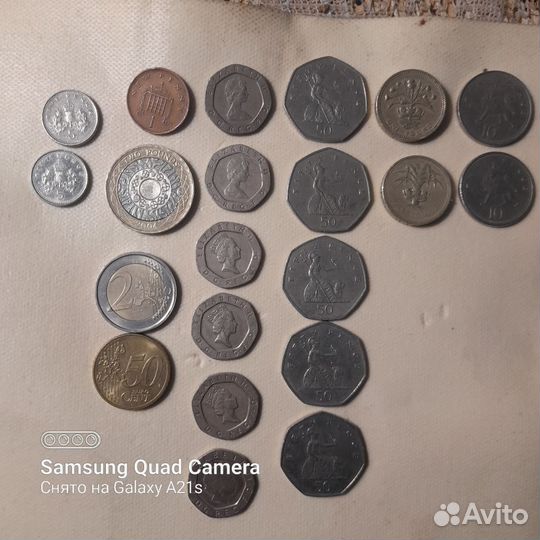 Монеты Елизаветы 2