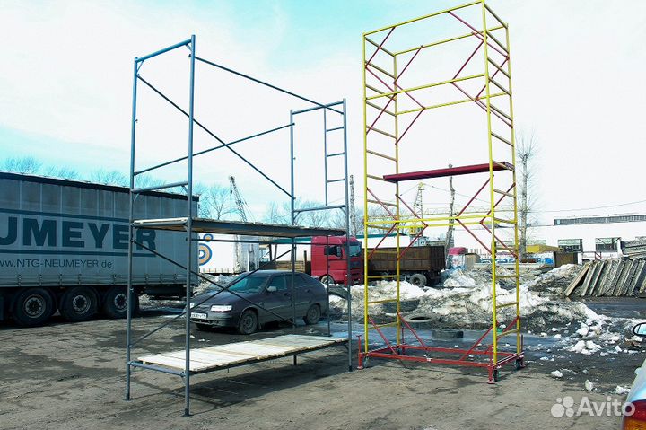 Аренда строительных лесов и вышки тура